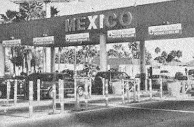 SLIPPING UNDER THE BORDER….