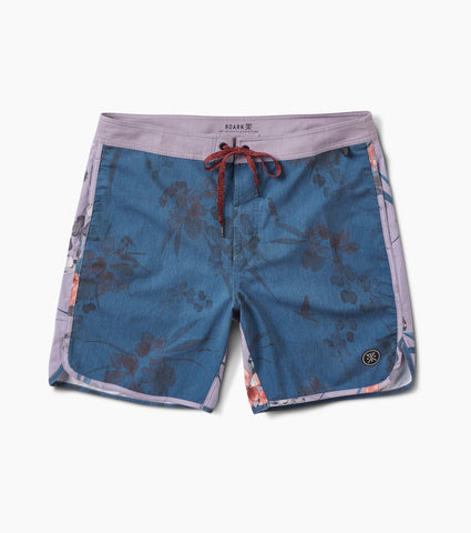 Chiller Scallop Bauhinia Boardshorts 17"