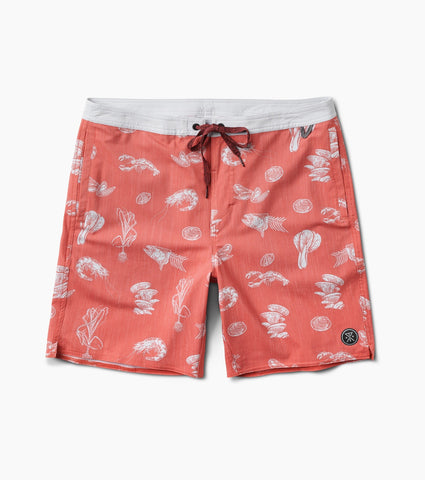 Chiller Seafood Stew Boardshorts 17"