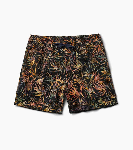 Elastic Java Leaf Boardshorts 16"