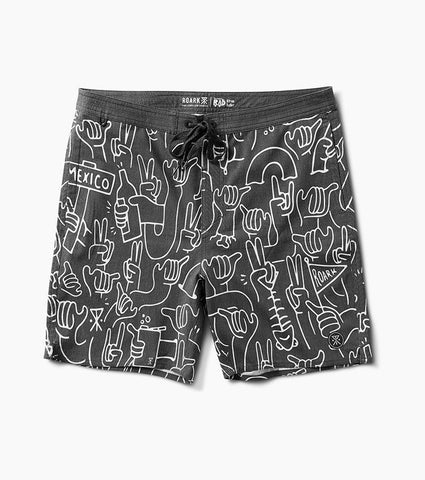 Chiller Peace & Shakas Boardshorts 17"