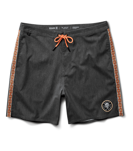 Chiller Raya Boardshorts 17" - Black