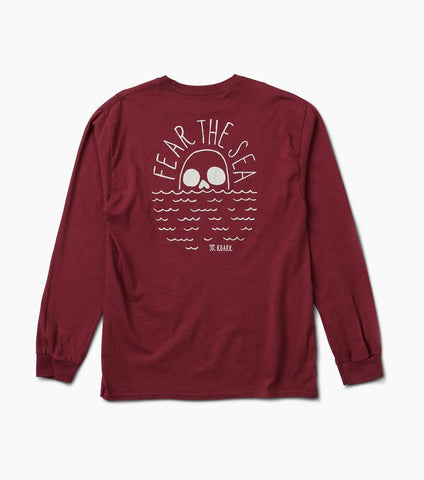 Fear The Sea Long Sleeve Organic Cotton Tee