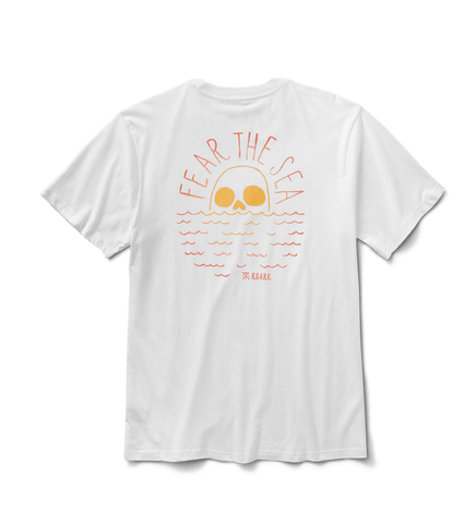 Fear The Sea Organic Cotton Tee - White