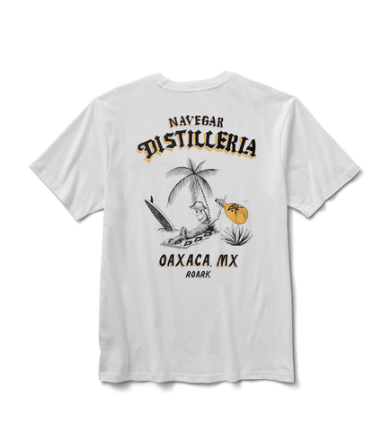 Distilleria Organic Cotton Tee - White