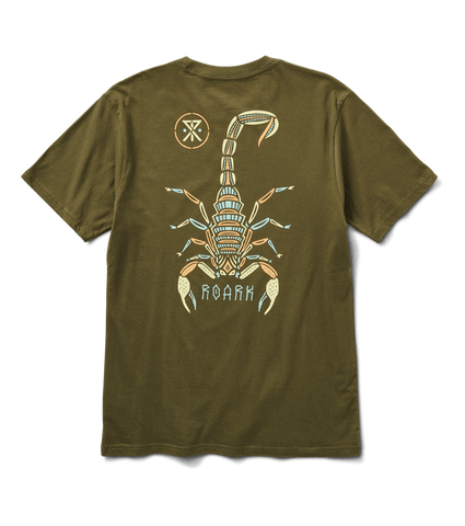 Escorpion Organic Cotton Tee - Army