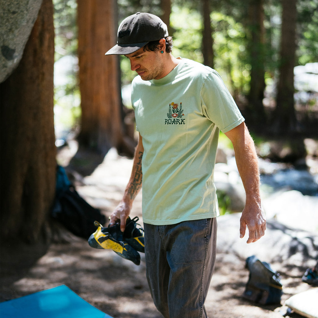 Cactus Garden Premium Tee - Seafoam Big Image - 2