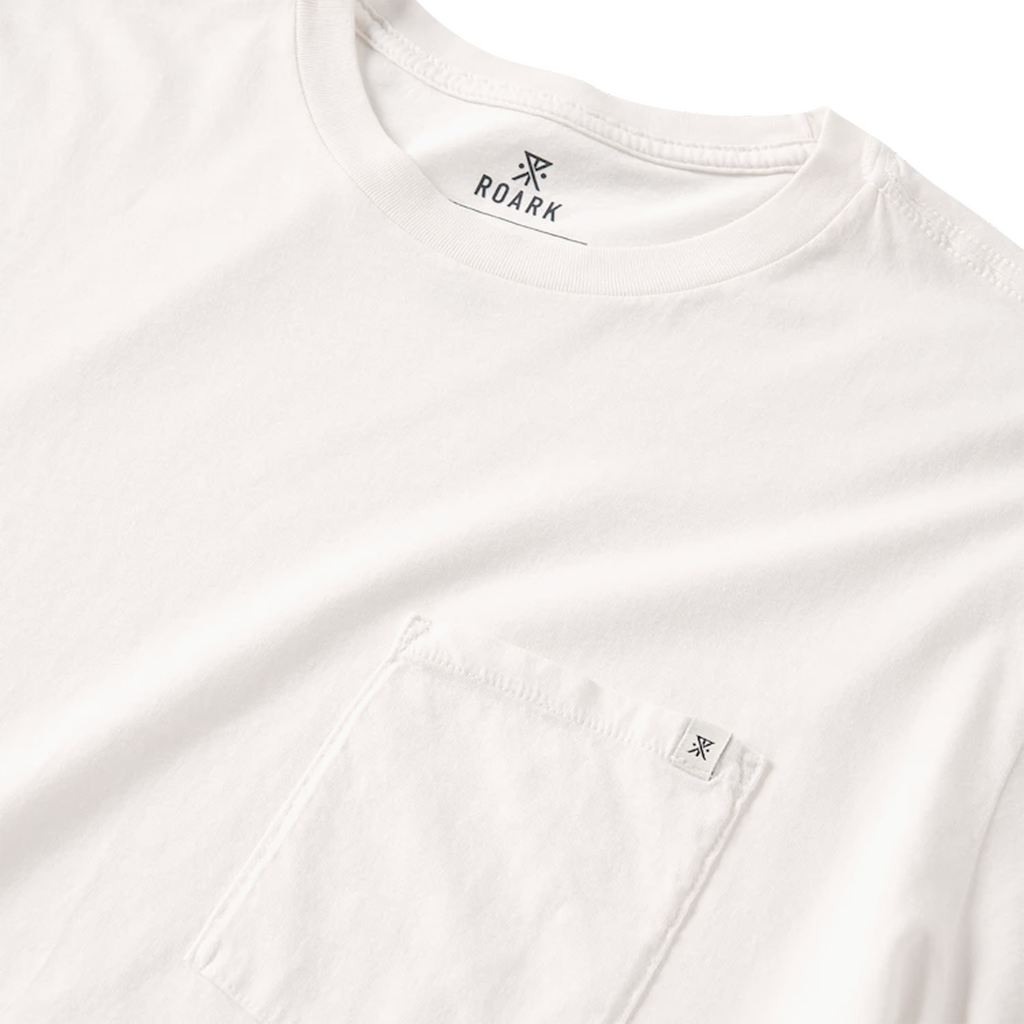 Roark's Made To Fade Short Sleeve Tee - Washed Off White featured product image. Shop the official Roark store now. Big Image - 7