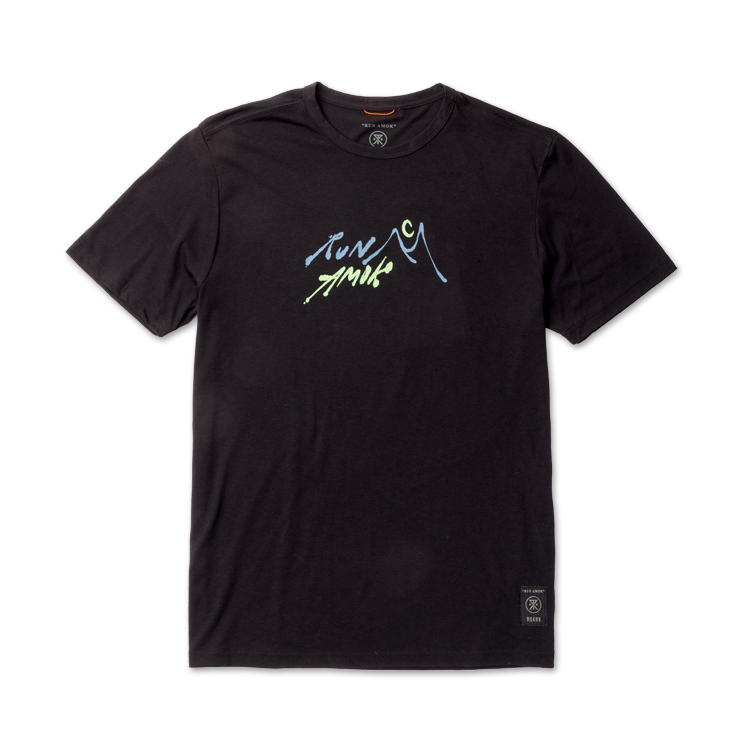 Mathis Short Sleeve Active Tee - Black Big Image - 1