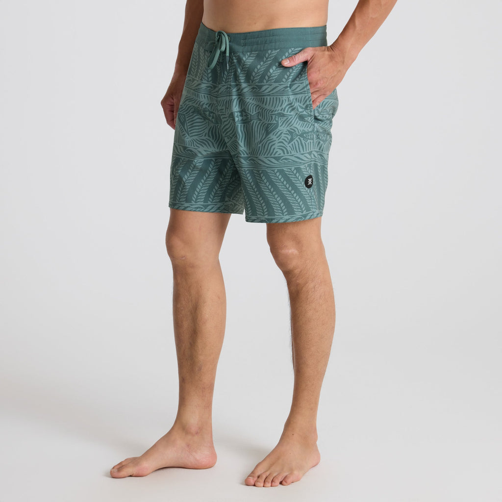 Assorted Roark boardshorts displayed in various patterns and colors, ideal for outdoor and water adventures. Big Image - 3