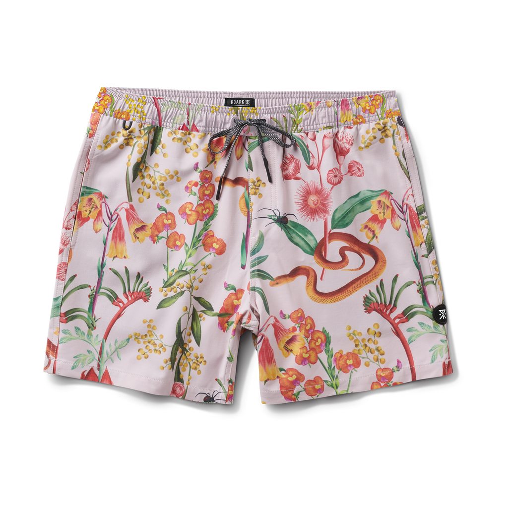 Versatile Roark boardshorts perfect for adventure and outdoor activities, featuring a durable and stylish design suitable for water sports and casual wear. Big Image - 1