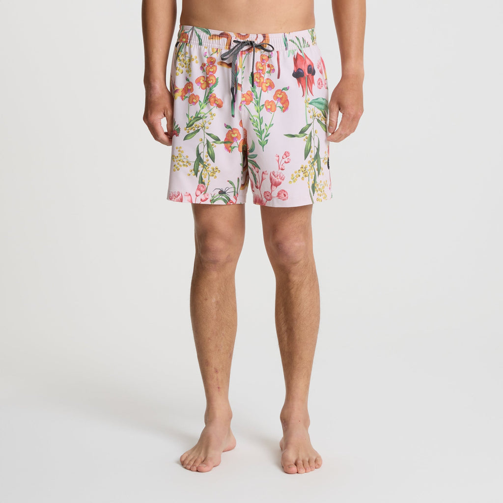 Assorted Roark adventure-ready swimwear and shorts displayed, including boardshorts and trunks, perfect for outdoor and travel activities. Big Image - 2