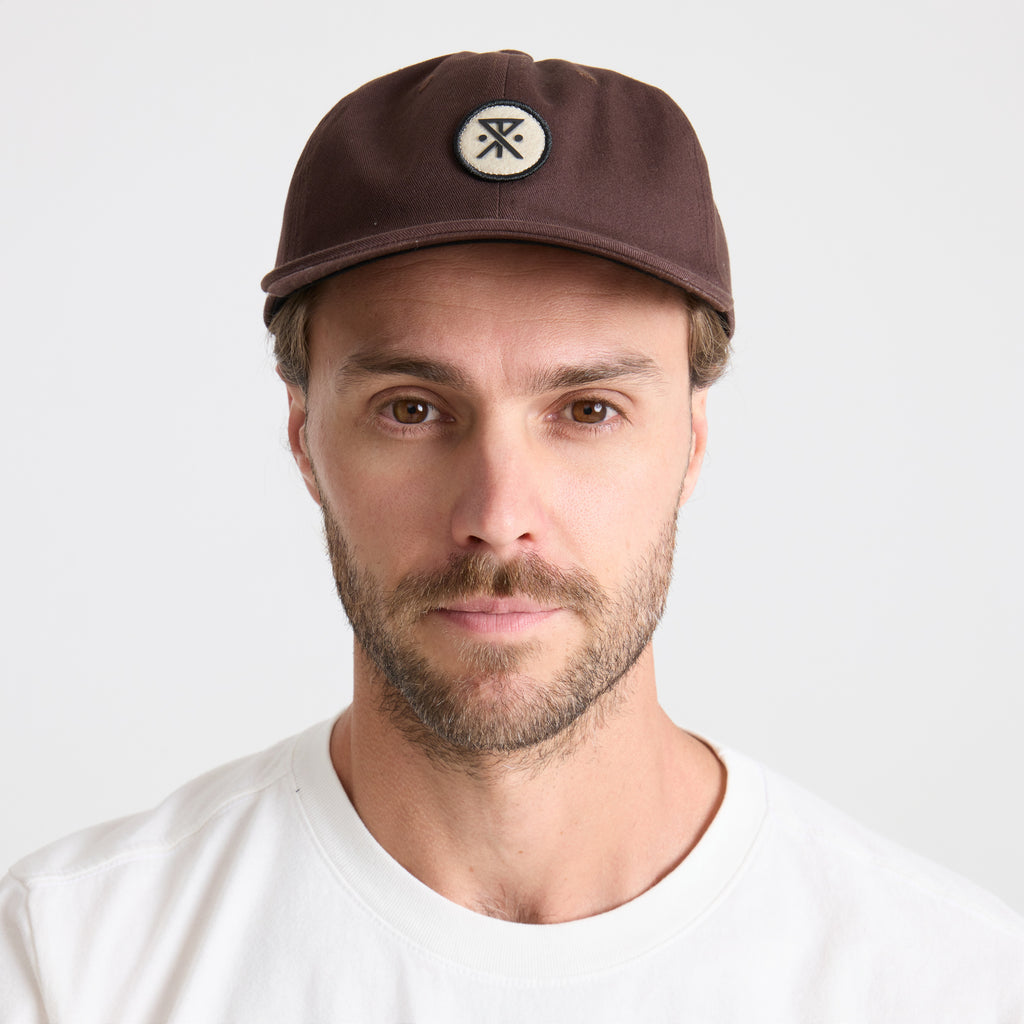 Nomad Strapback Hat - Dark Burgundy Big Image - 5