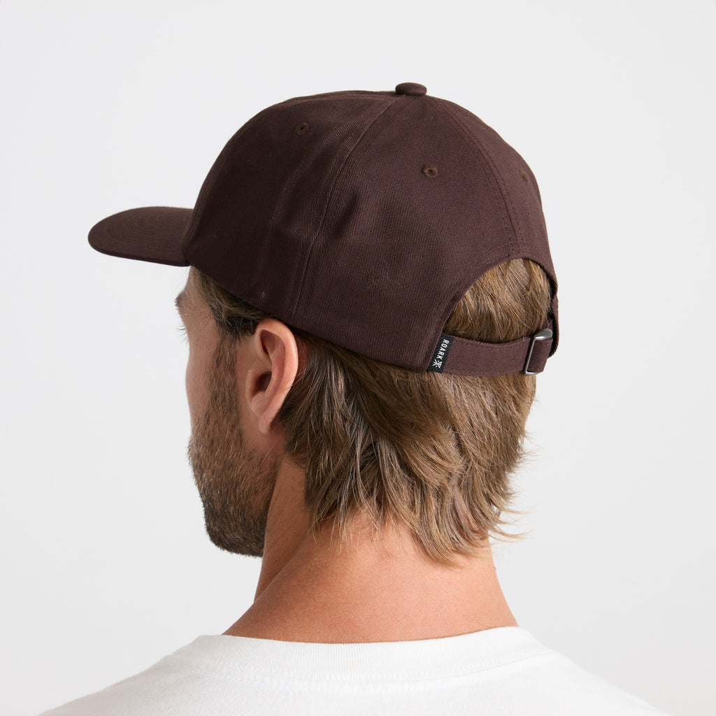 Nomad Strapback Hat - Dark Burgundy Big Image - 4