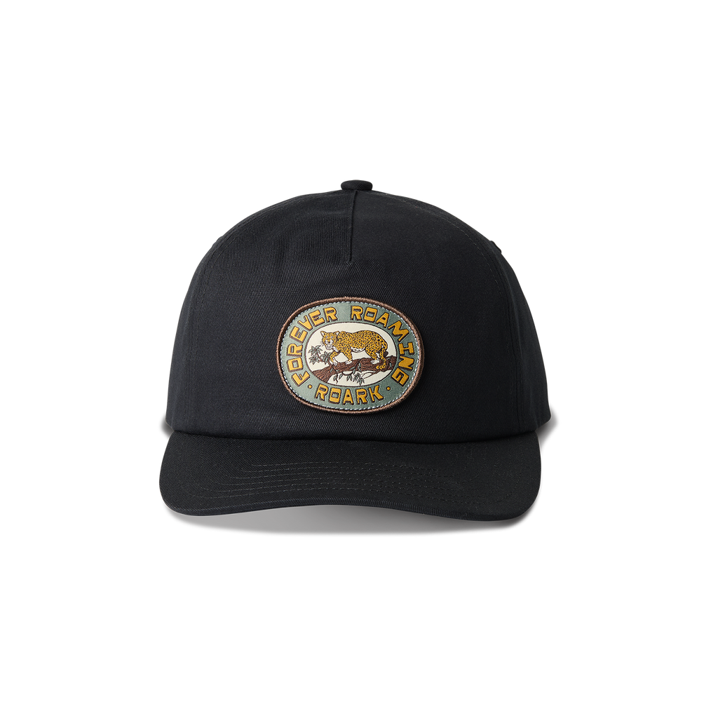 Stylish Roark trucker hat featuring a prominent logo, perfect for adventurous outdoor activities. Big Image - 1