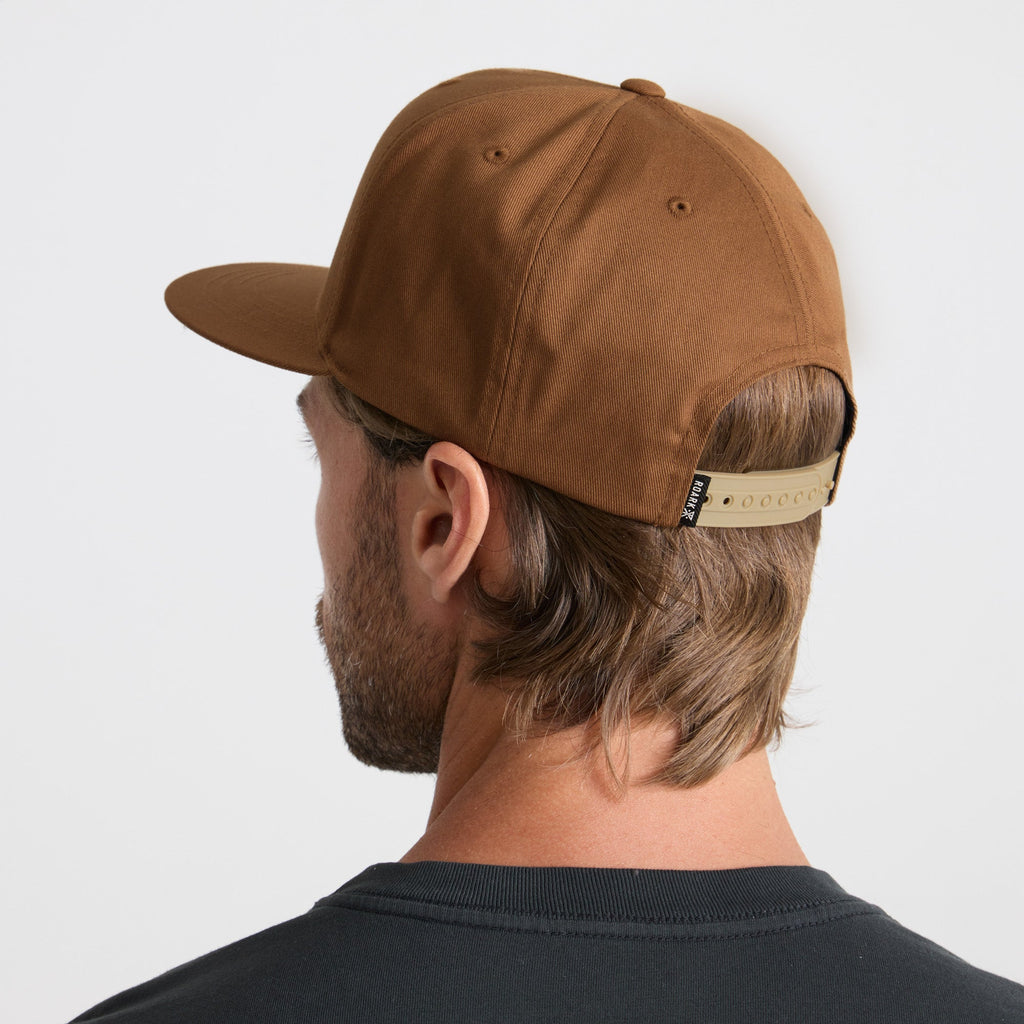 Stylish baseball cap in dark hues perfect for outdoor adventures and travel, by Roark Big Image - 6