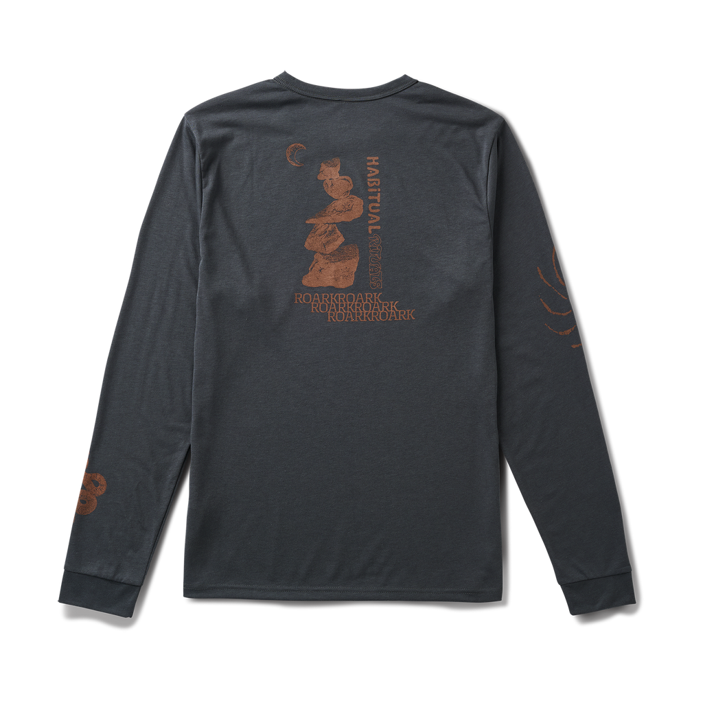 Roark long-sleeved active shirt featuring intricate design details, tailored for adventure and outdoor activities. Big Image - 1