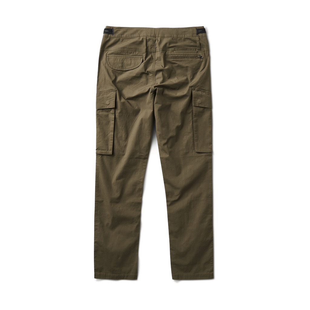 The back of Roark men's Campover Cargo Pants - Military Big Image - 8