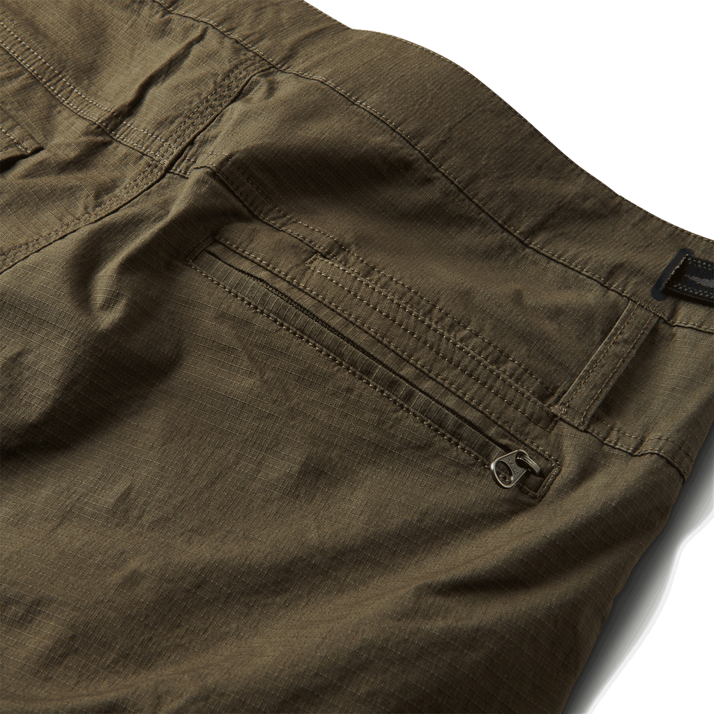 The materials, details, and designs of Roark men's Campover Cargo Pants - Military Big Image - 10