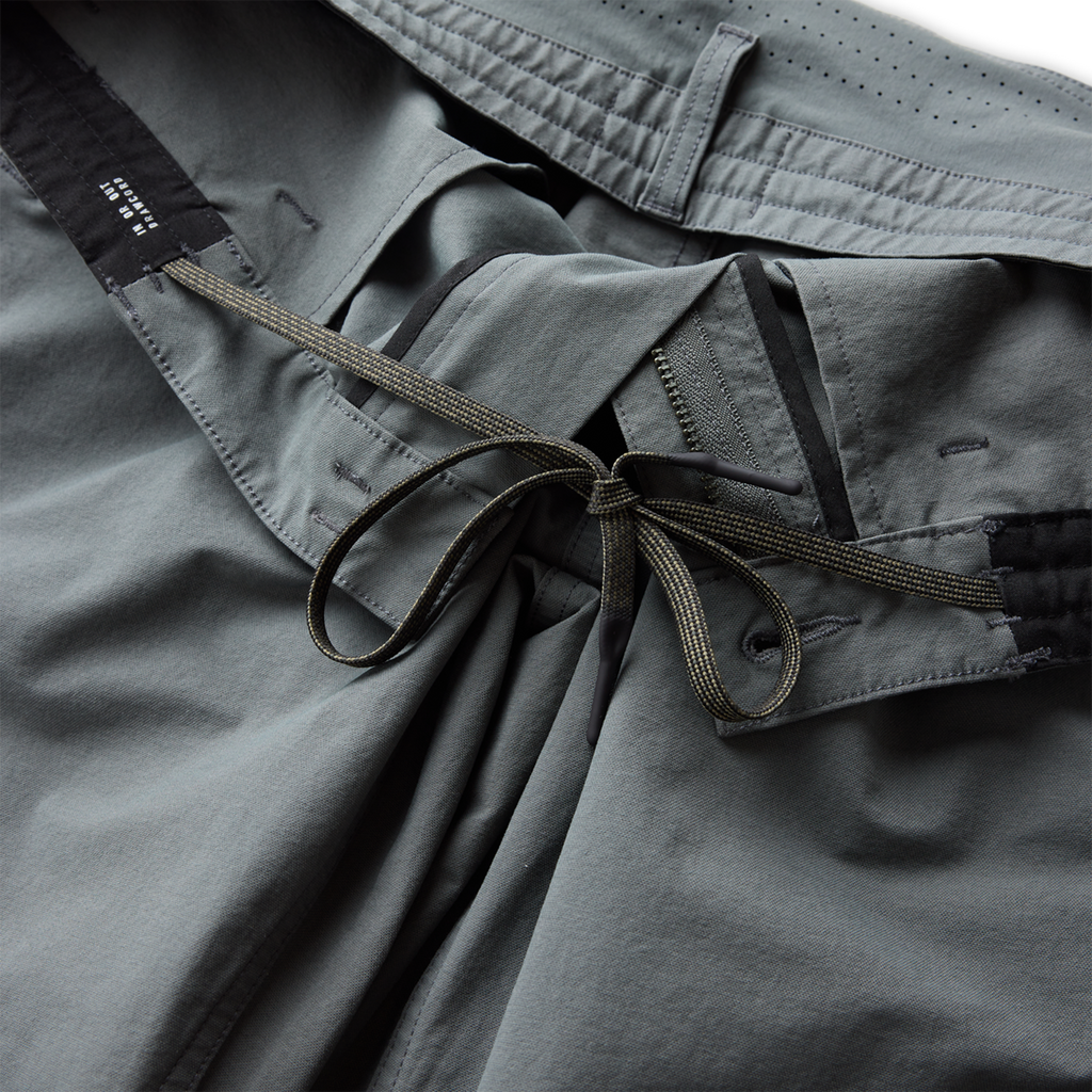 Versatile grey adventure pants with pockets, perfect for outdoor activities by Roark Big Image - 10