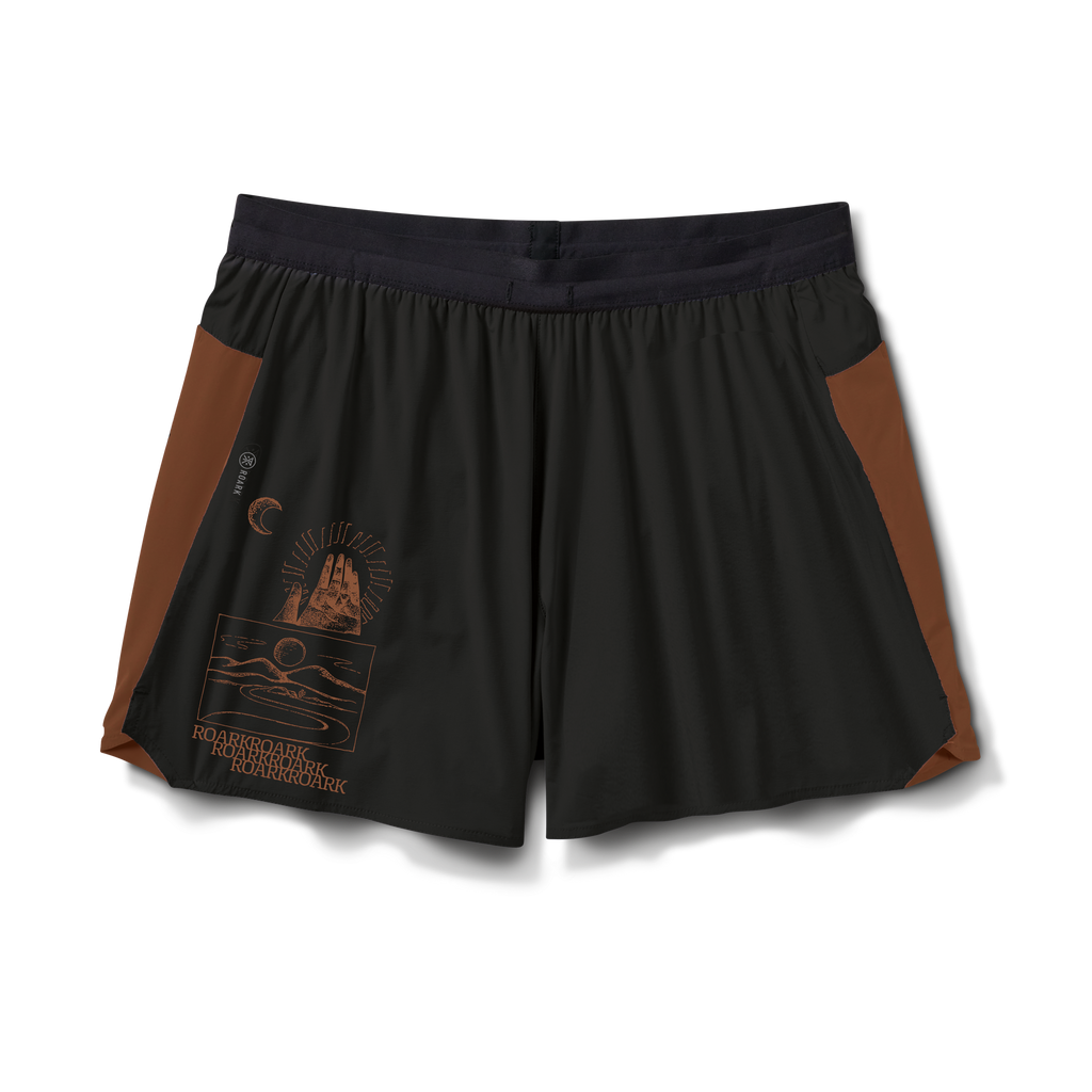 Active Bermuda-style shorts designed for outdoor adventure and sports, showcasing robust and practical sportswear by Roark. Big Image - 1