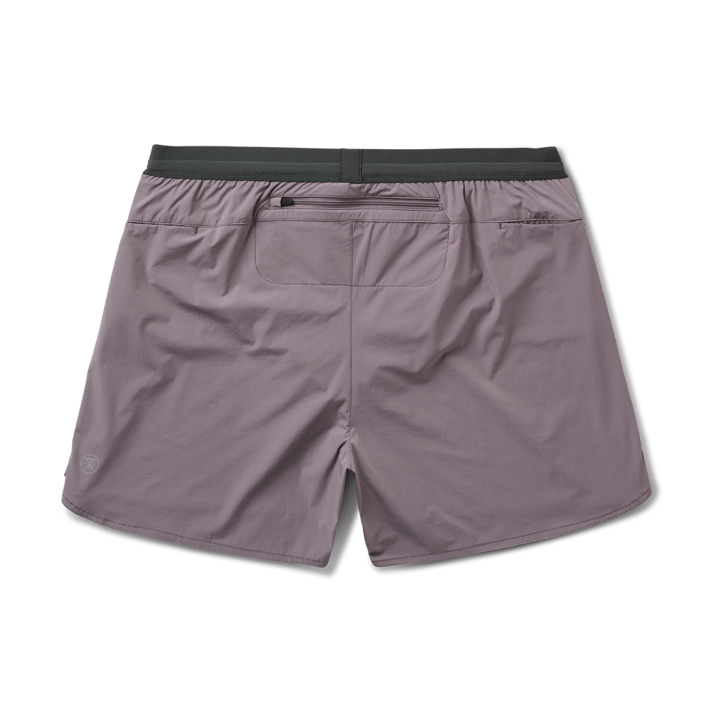 Grey active Bermuda shorts designed for adventure and travel, displayed as part of Roark's versatile outdoor apparel collection. Big Image - 7