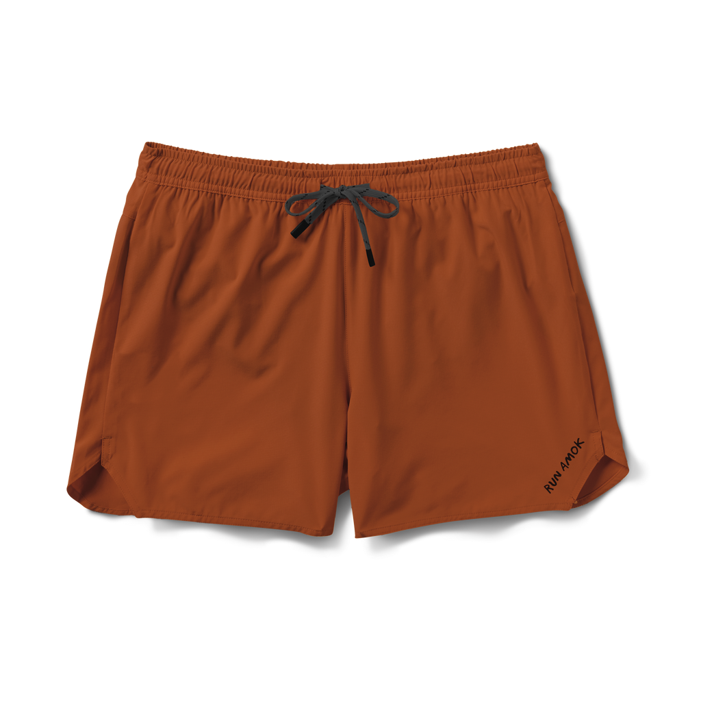 Vibrant orange Roark boardshorts designed for adventure and active outdoor activities, displaying a stylish and functional design perfect for travel and exploration. Big Image - 1