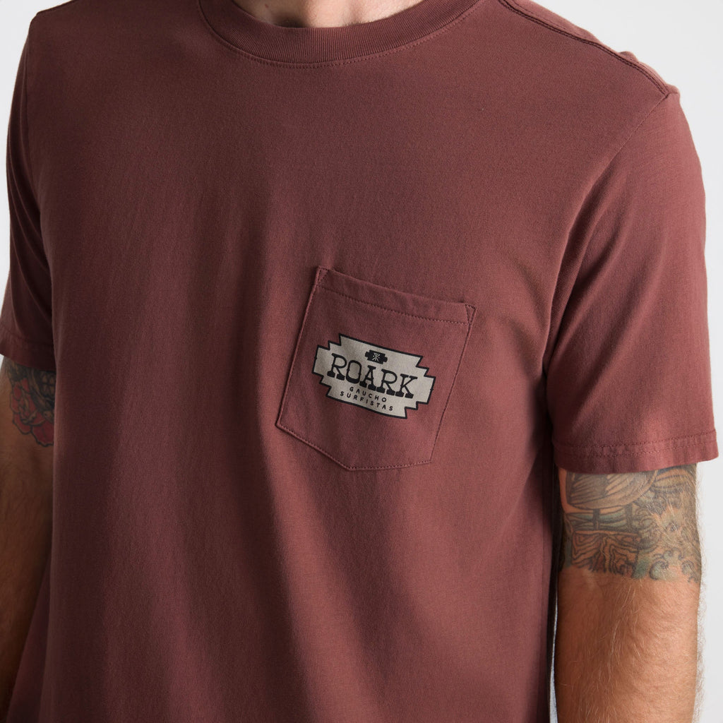 Active traveler wearing Roark outdoor adventure shirt in a dynamic pose Big Image - 6