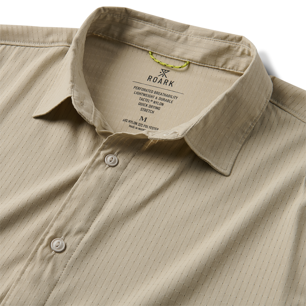 Bless Up Breathable Stretch Shirt - Fossil Big Image - 2