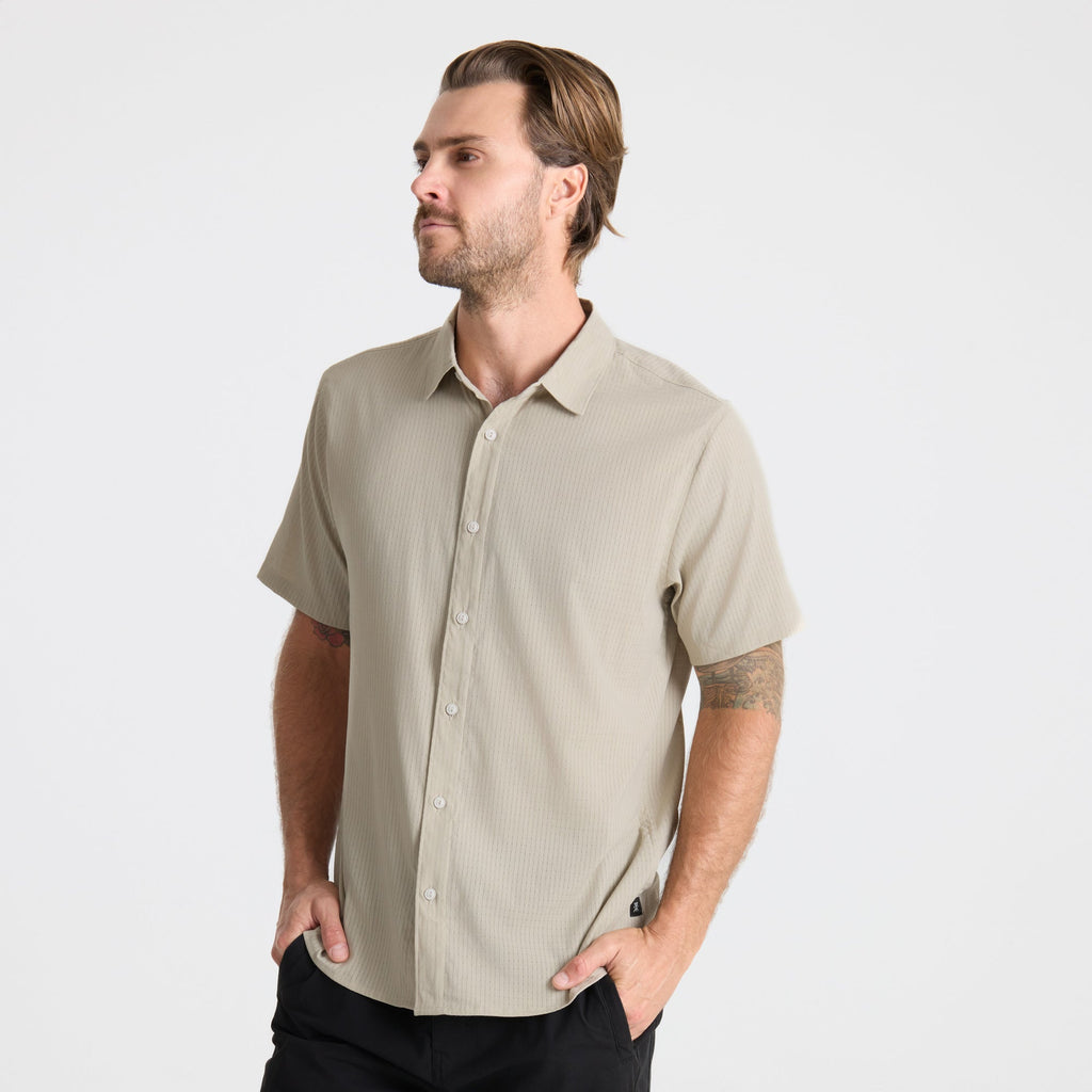 Bless Up Breathable Stretch Shirt - Fossil Big Image - 4