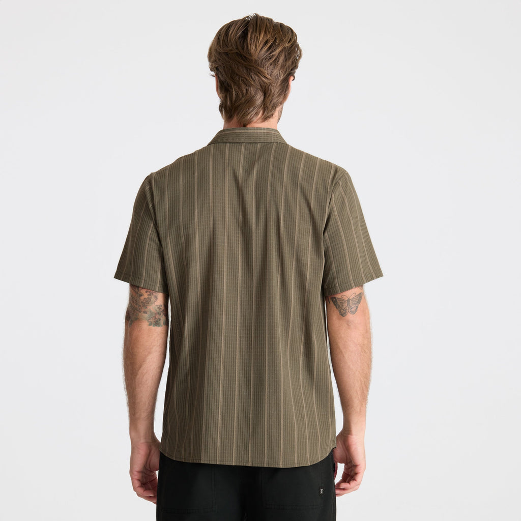 Bless Up Breathable Stretch Shirt - Military Stripes Big Image - 4