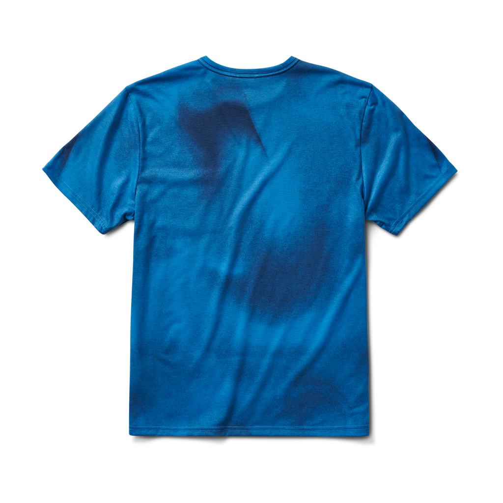 Roark Mathis Core Pocket Short Sleeve Tee in Drifter Blue, showcasing a close-up of the back graphic. Big Image - 2