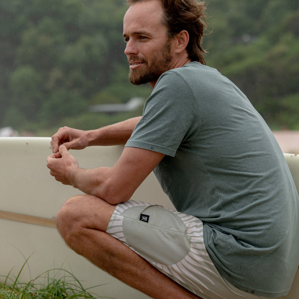 Made To Fade Short Sleeve Tee - Washed Military Big Image - 2