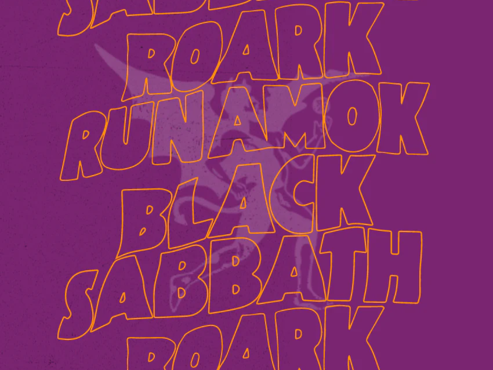 Run Amok x Black Sabbath