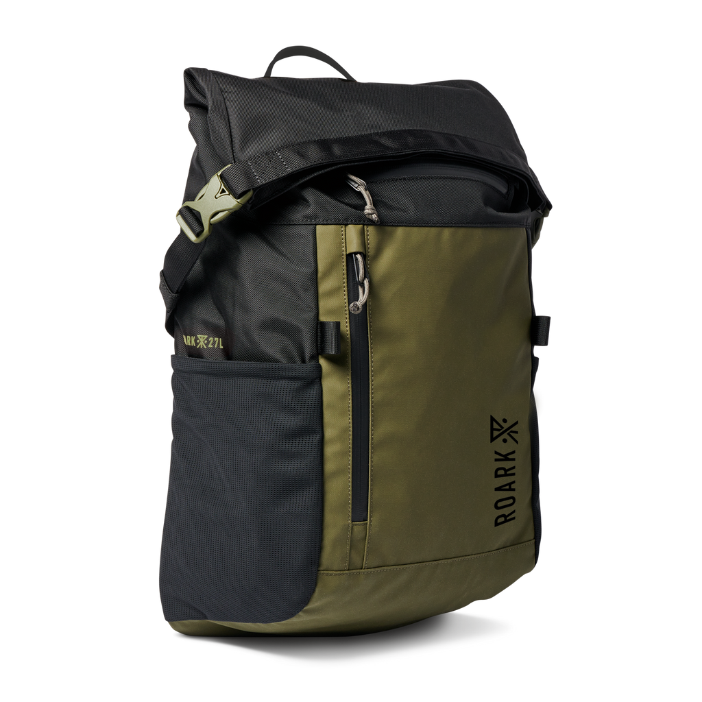 Roark's Passenger 2.0 Outdoor Bag in Black/Military. Big Image - 3