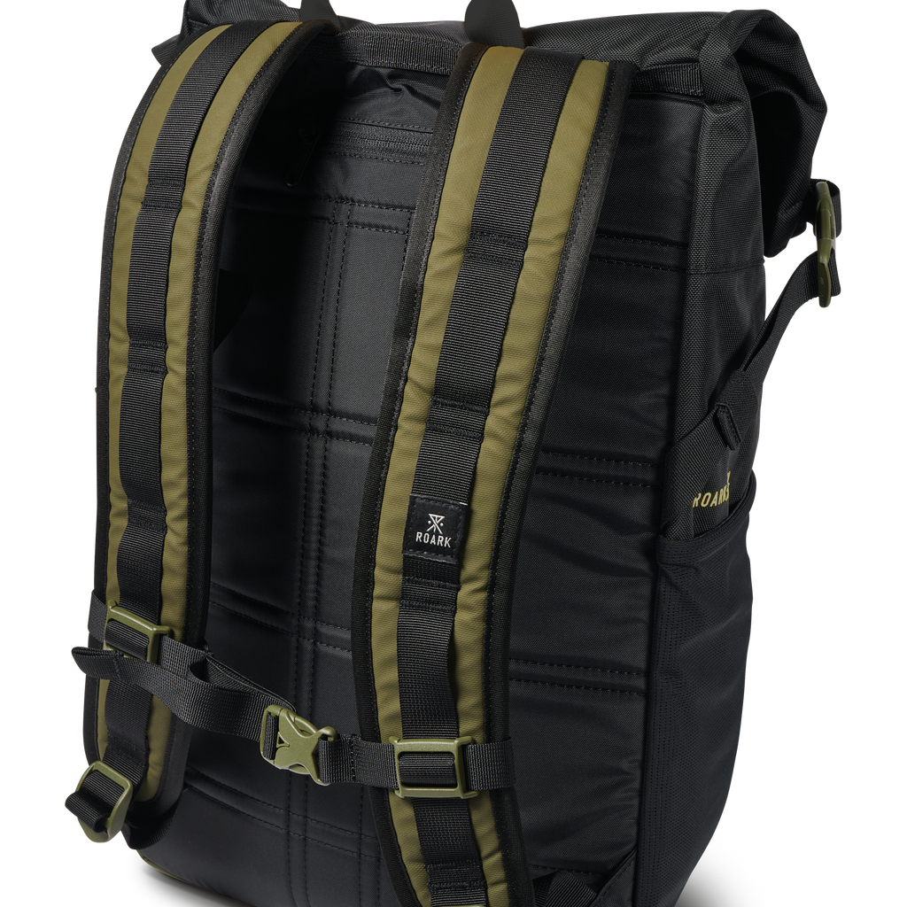 Roark's Passenger 2.0 Outdoor Bag in Black/Military. Big Image - 5