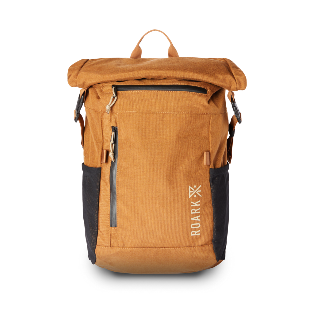 The front of Roark's Passenger 27L 2.0 Bag in Toffee Big Image - 1