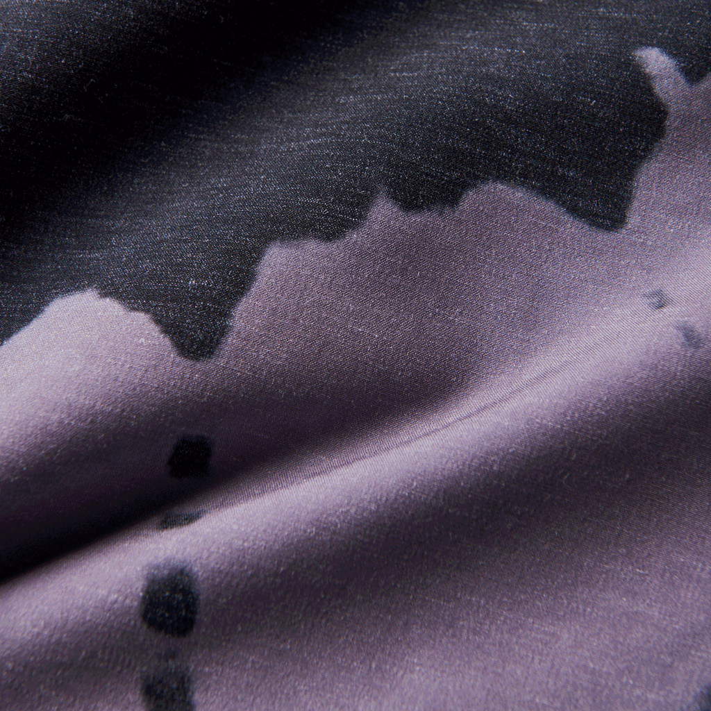 The designs of Roark men's Passage Boardshorts 17" - Purple Haze Shibori Big Image - 8