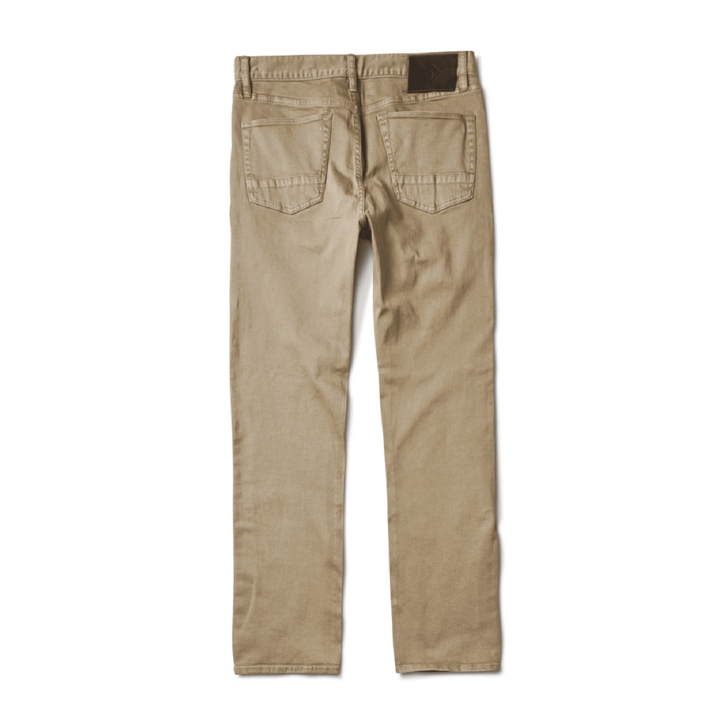 Hwy 128 Straight Fit Broken Twill Jeans - Desert Khaki Big Image - 6