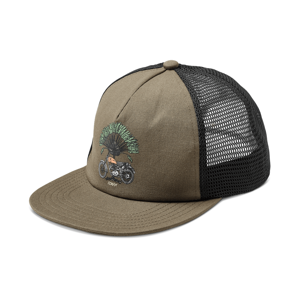 The front of Roark's Shaded Classic 5 Panel Hat - Military Big Image - 3