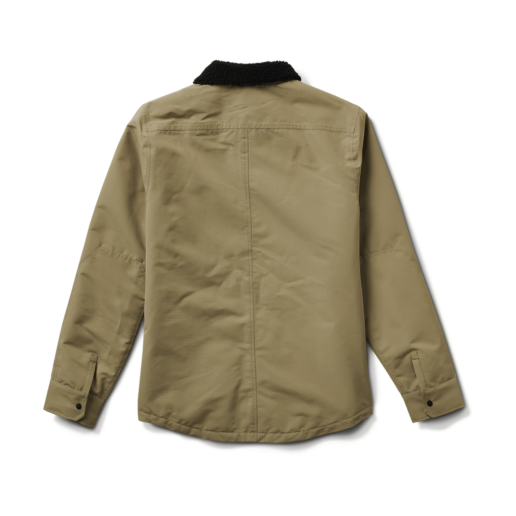 The back of Roark men's Hebrides Weatherproof Jacket - Dusty Green Big Image - 6