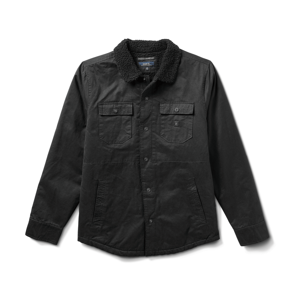 The front of Roark men's Hebrides Jacket - Black Big Image - 1