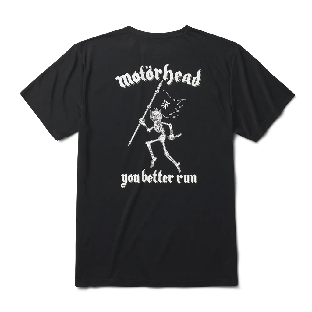 Roark x Motörhead Mathis You Bette Run Knit in Black | Running Gear for the Hard Rock Runner Big Image - 1
