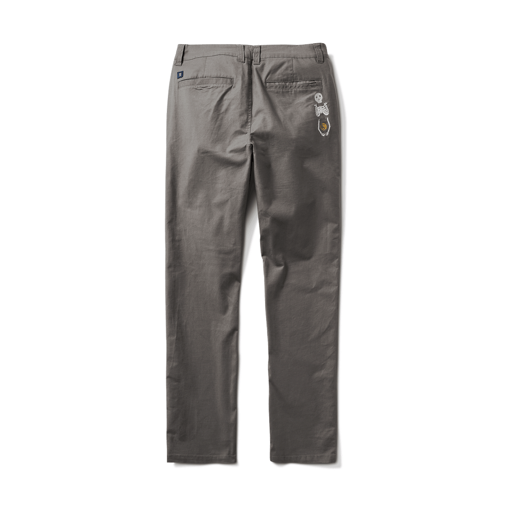 The back of Roark men's Porter Pants 3.0 - Charcoal Kampai Big Image - 8