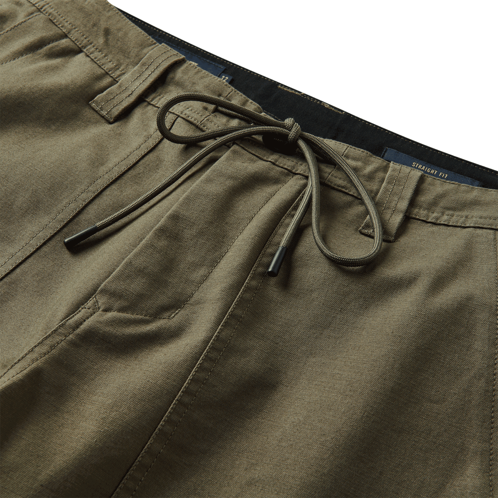 The details of Roark men's Layover Utility Pants - Military Big Image - 9
