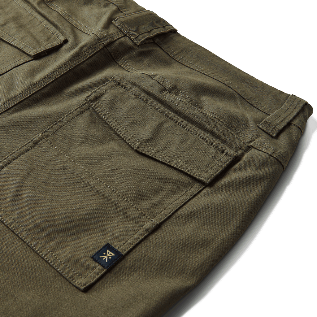 The materials, details, and designs of Roark men's Layover Utility Pants - Military Big Image - 10
