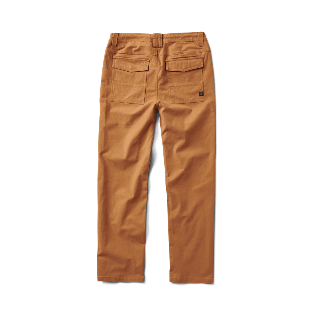 The back of Roark men's Layover Utility Pants - Pignoli Big Image - 8