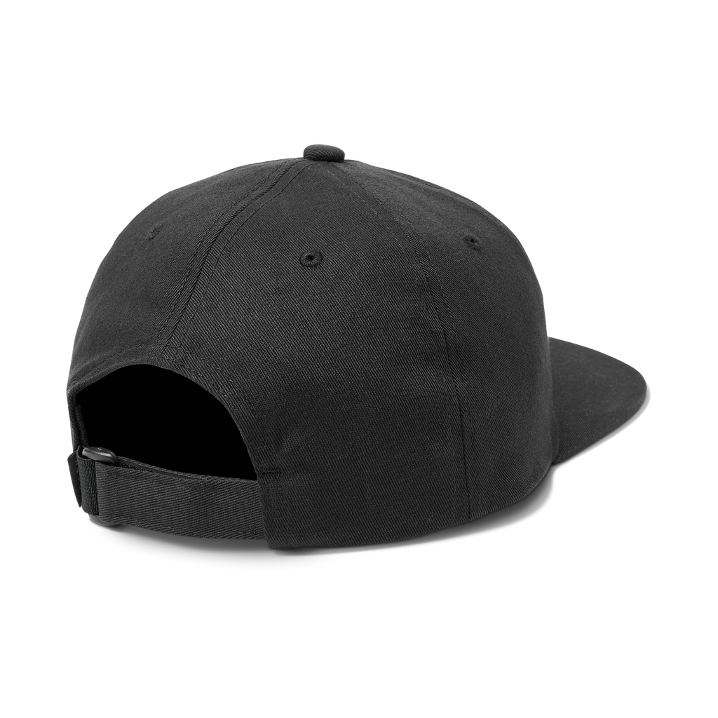 Roark men's Layover Strapback Hat - Black / Grey Big Image - 2