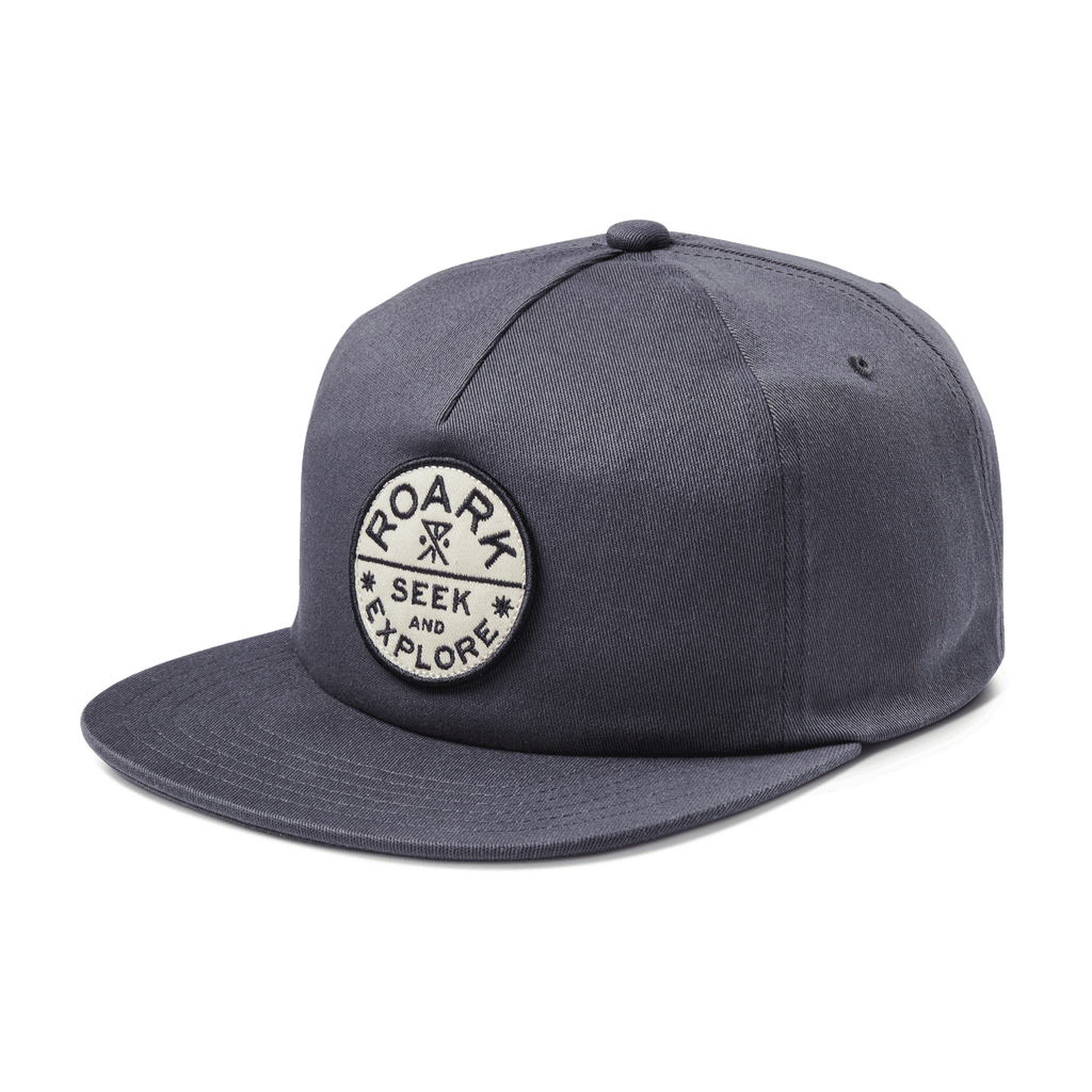 Layover Strapback Hat - Blue Grey Big Image - 3